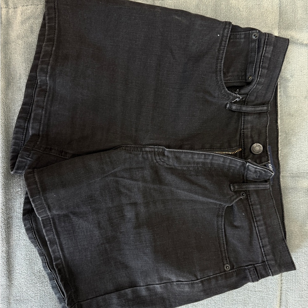 Calvin Klein Charcoal Denim Shorts